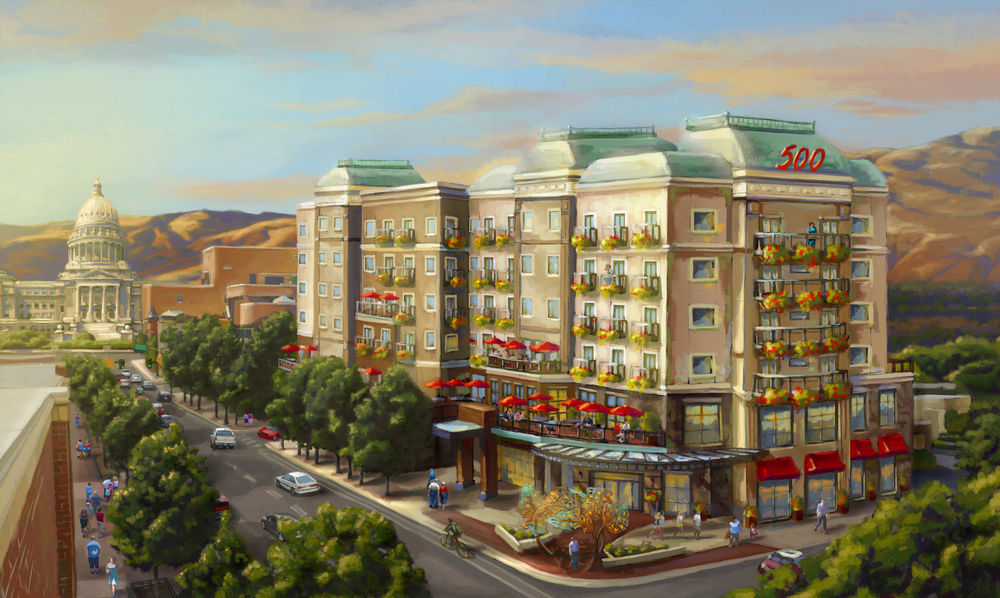 Inn At 500 Capitol Boise Buitenkant foto